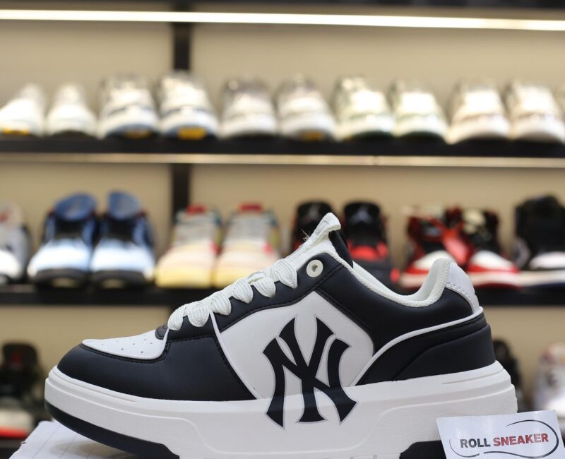 Giày MLB Chunky Liner Piano Black New York Yankees Auth