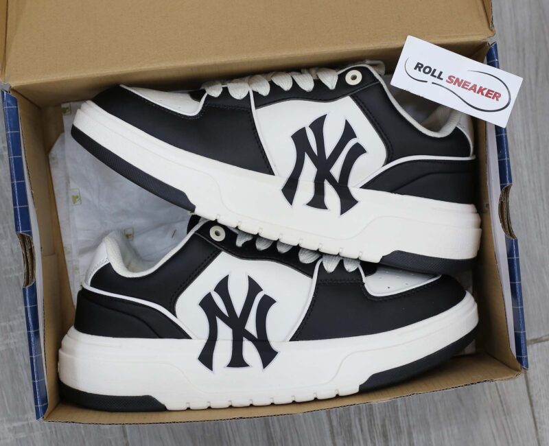 Giày MLB Chunky Liner Piano Black New York Yankees Auth