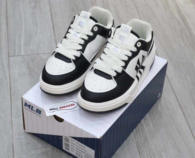 Giày MLB Chunky Liner Piano Black New York Yankees Auth