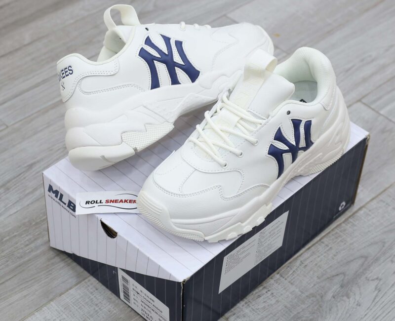 Giày MLB Korea BigBall Chunky Window New York Yankees Navy Best Quality