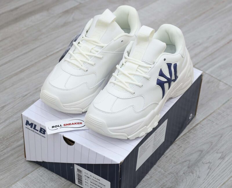 Giày MLB Korea BigBall Chunky Window New York Yankees Navy Best Quality