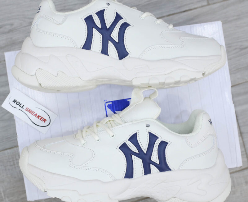 Giày MLB Korea BigBall Chunky Window New York Yankees Navy Best Quality