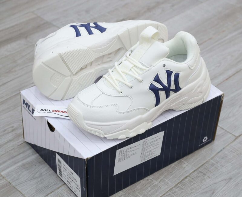 Giày MLB Korea BigBall Chunky Window New York Yankees Navy Best Quality