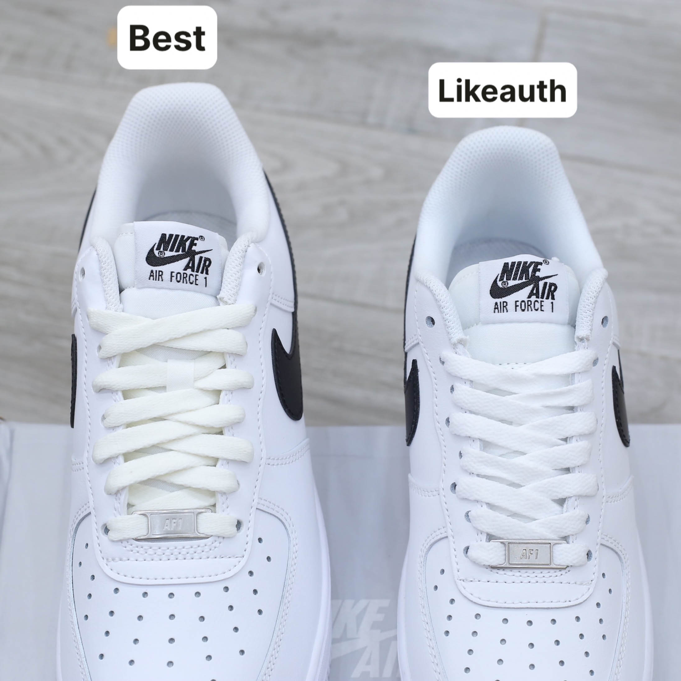 Giày Nike Air Force 1 ’07 AN20 White Black Swoosh Best Quality