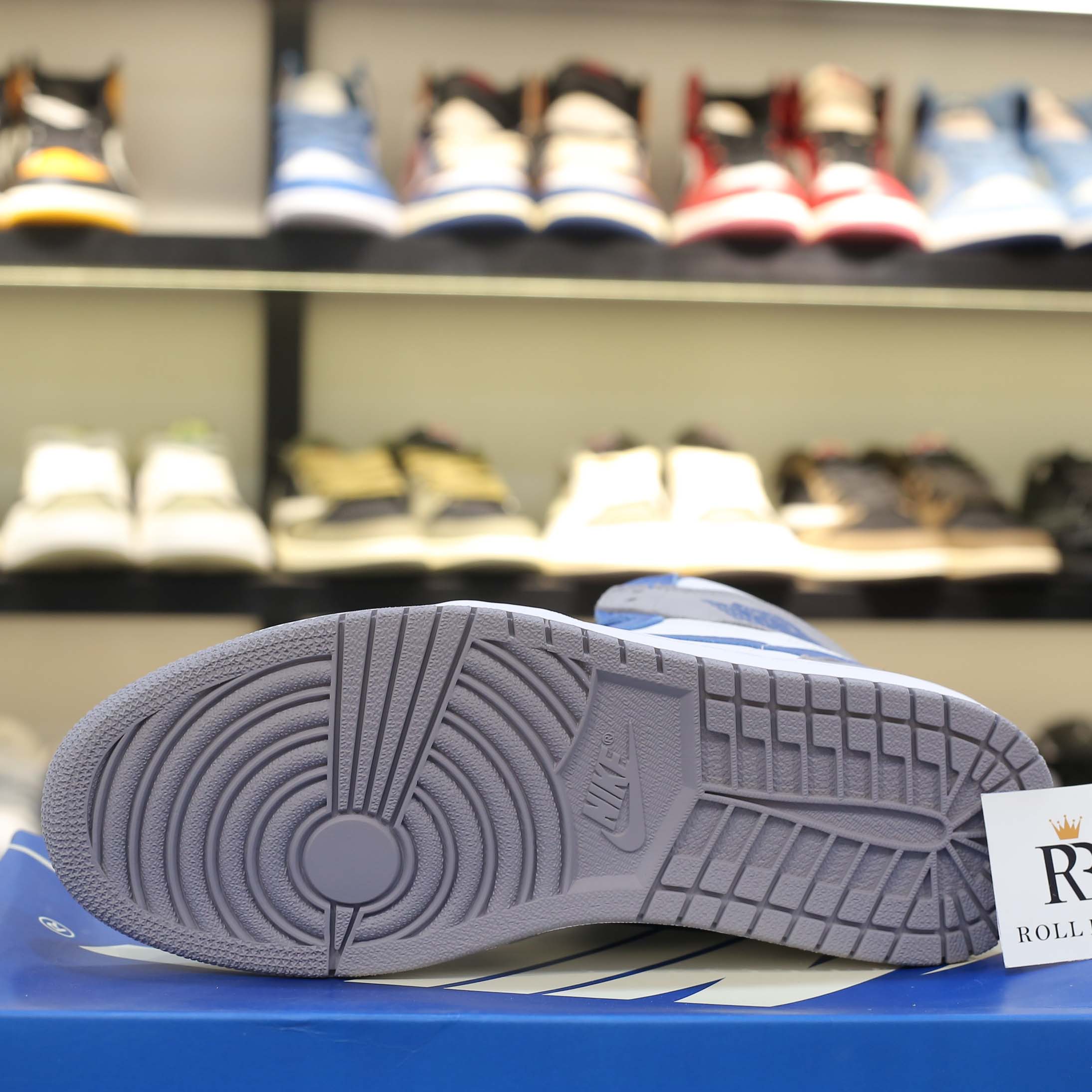 Giày Nike Air Jordan 1 High OG Retro True Blue Cement Best Quality