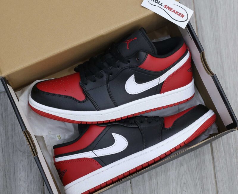 Giày Nike Air Jordan 1 Low ‘Alternate Bred Toe’ Best Quality