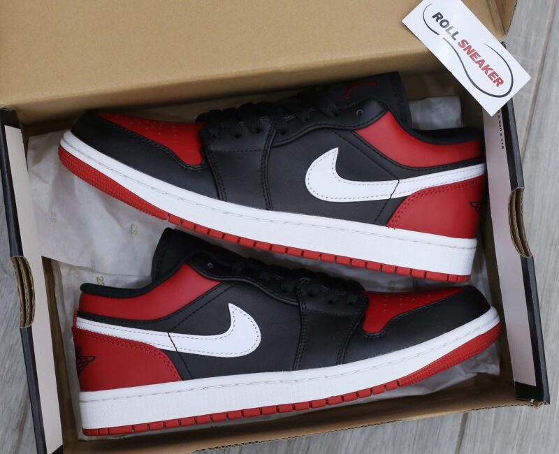 Giày Nike Air Jordan 1 Low ‘Alternate Bred Toe’ Best Quality