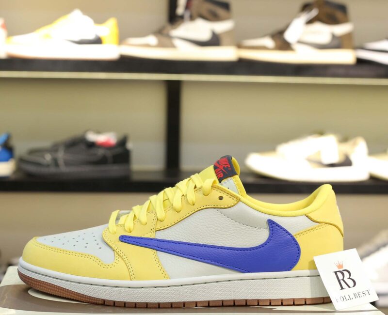 Giày Nike Air Jordan 1 Low OG SP Travis Scott Canary Best Quality