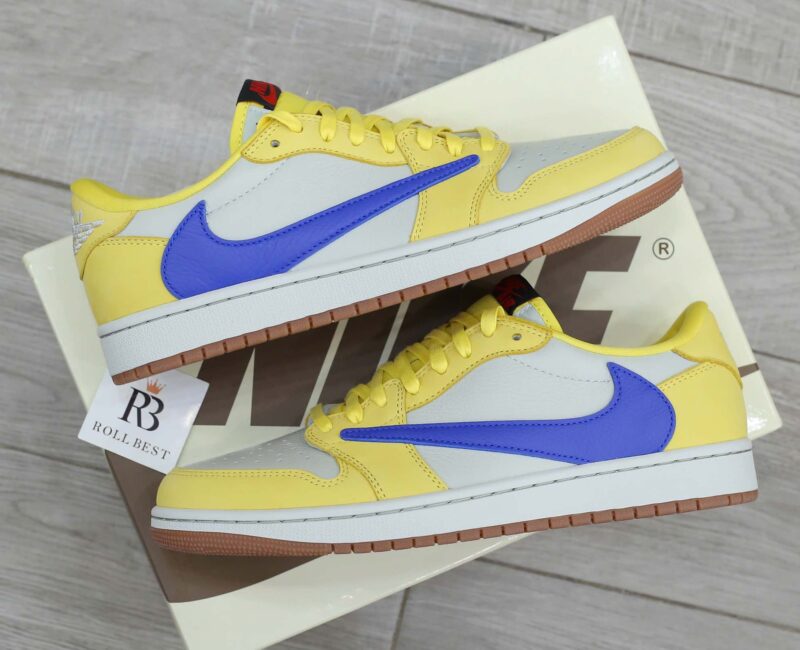 Giày Nike Air Jordan 1 Low OG SP Travis Scott Canary Best Quality