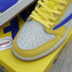 Giày Nike Air Jordan 1 Low OG SP Travis Scott Canary Like Auth