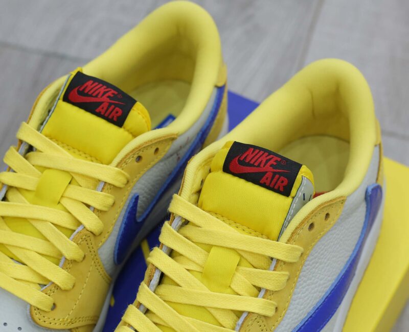 Giày Nike Air Jordan 1 Low OG SP Travis Scott Canary Like Auth