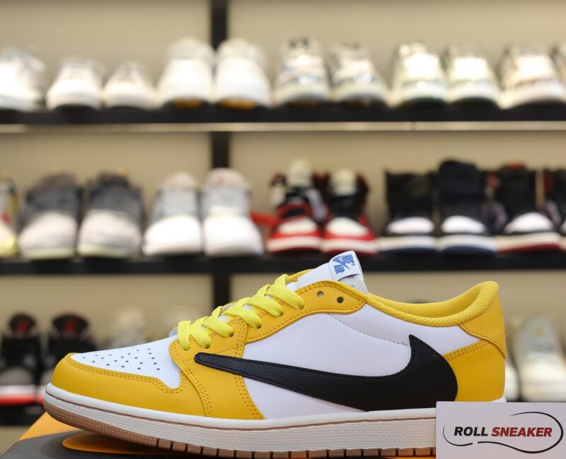 Giày Nike Air Jordan 1 Low OG SP Travis Scott Canary Like Auth