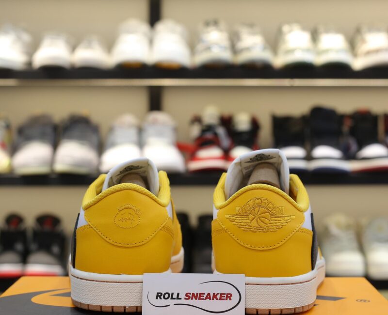 Giày Nike Air Jordan 1 Low OG SP Travis Scott Canary Like Auth