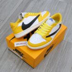 Giày Nike Air Jordan 1 Low OG SP Travis Scott Canary Like Auth
