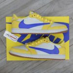 Giày Nike Air Jordan 1 Low OG SP Travis Scott Canary Like Auth