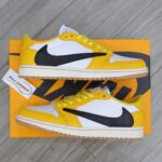 Giày Nike Air Jordan 1 Low OG SP Travis Scott Canary Like Auth