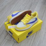 Giày Nike Air Jordan 1 Low OG SP Travis Scott Canary Like Auth