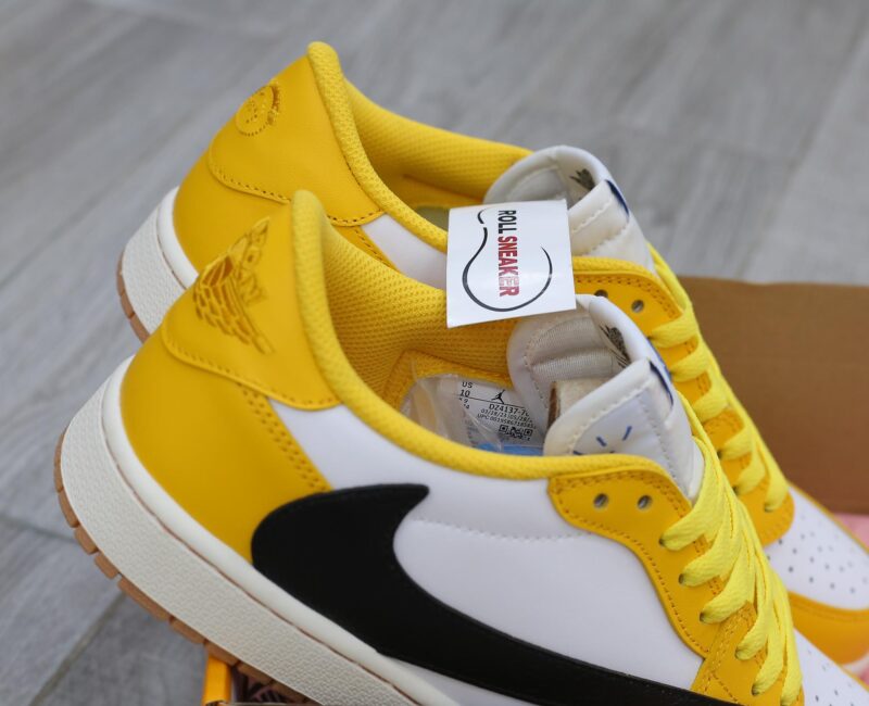 Giày Nike Air Jordan 1 Low OG SP Travis Scott Canary Like Auth
