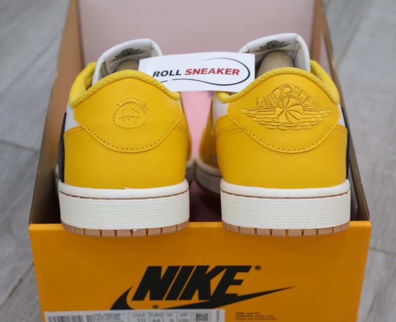 Giày Nike Air Jordan 1 Low OG SP Travis Scott Canary Like Auth