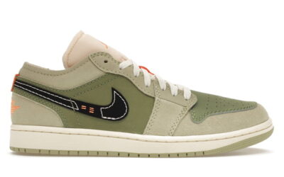 Giày Nike Air Jordan 1 Low SE Craft ‘Light Olive’ Like Auth