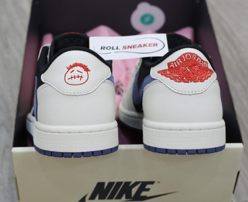 Giày Nike Air Jordan 1 Low Travis Scott ‘Navy’ Like Auth