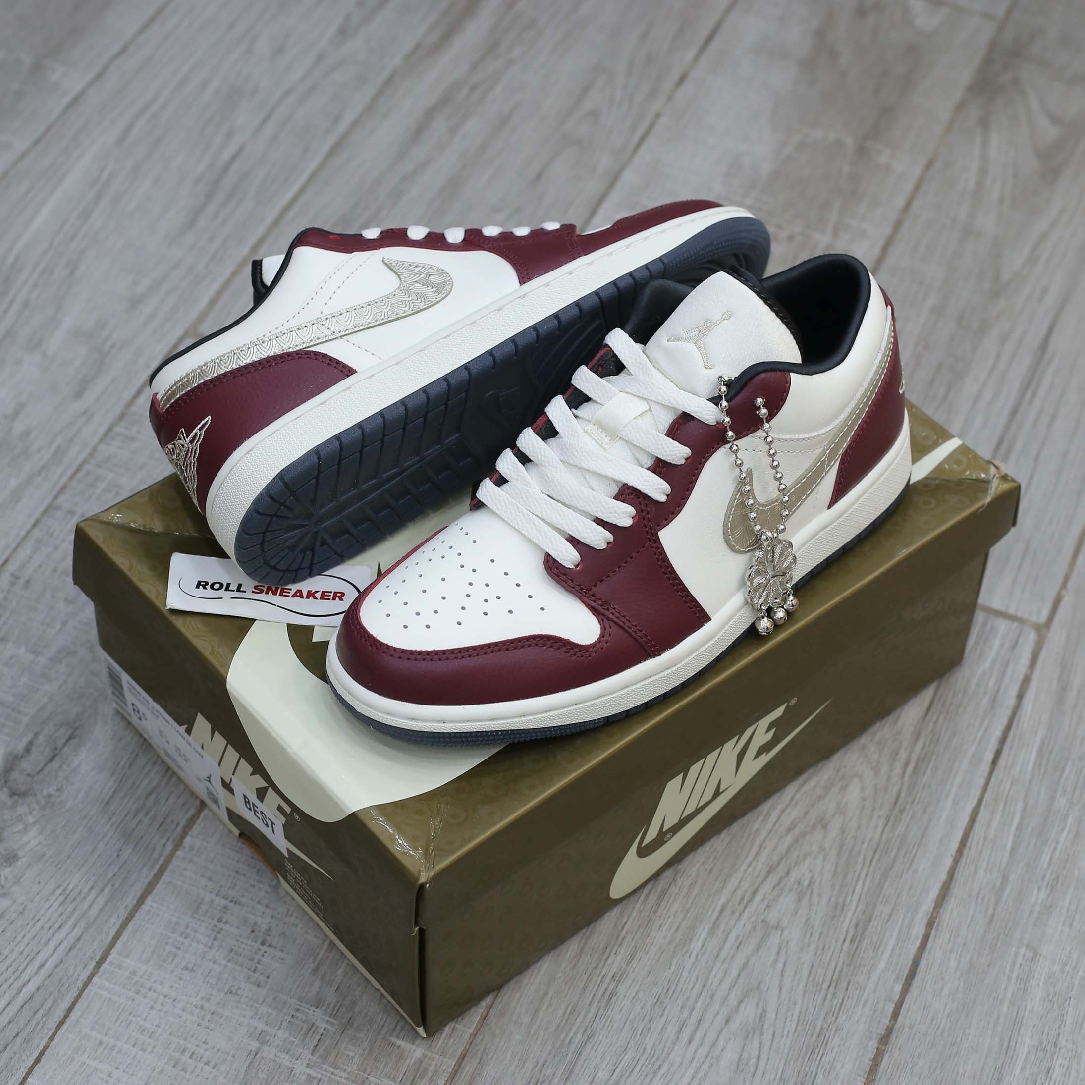 Giày Nike Air Jordan 1 Low Year of the Dragon (2024) (Women’s) Best Quality