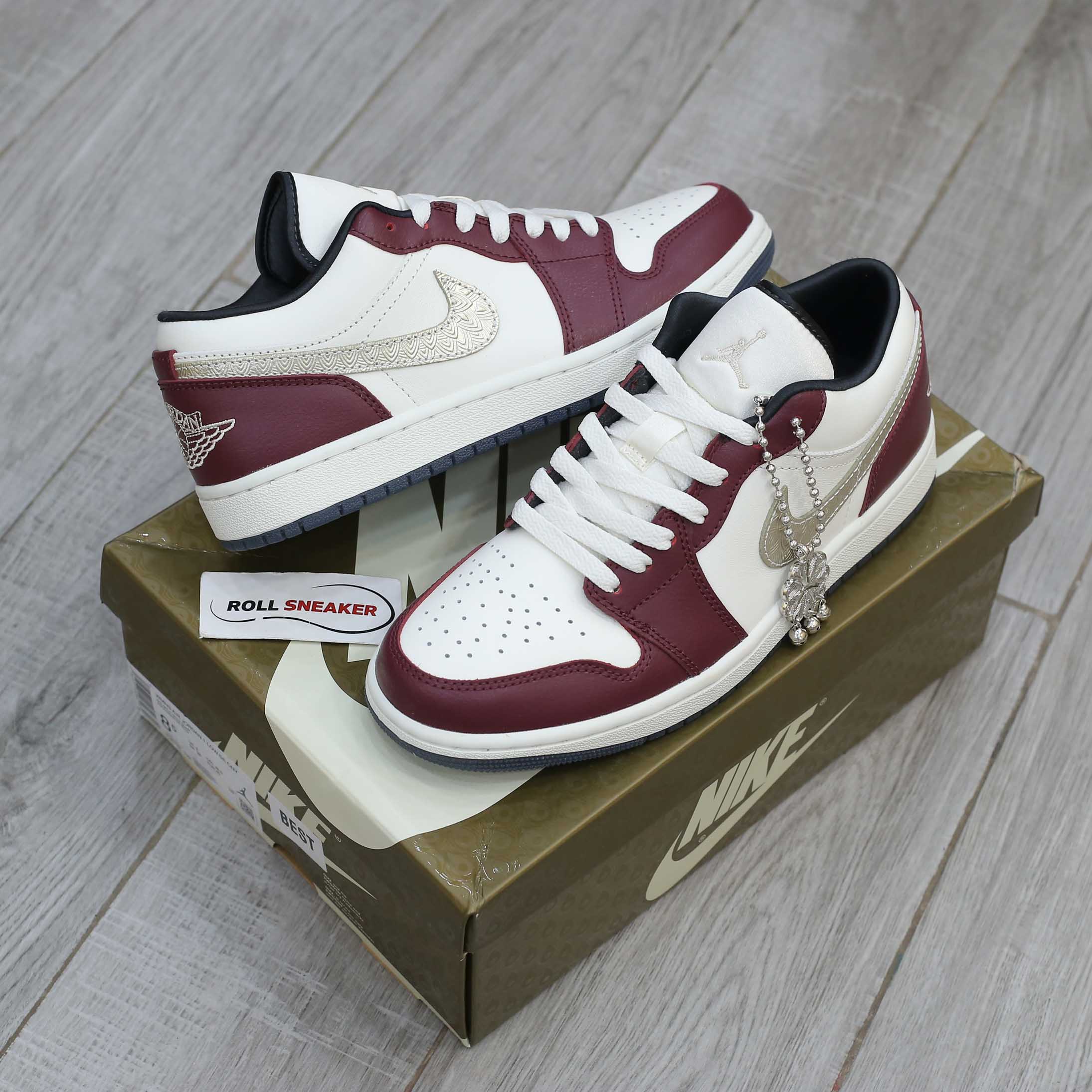 Giày Nike Air Jordan 1 Low Year of the Dragon (2024) (Women’s) Best Quality