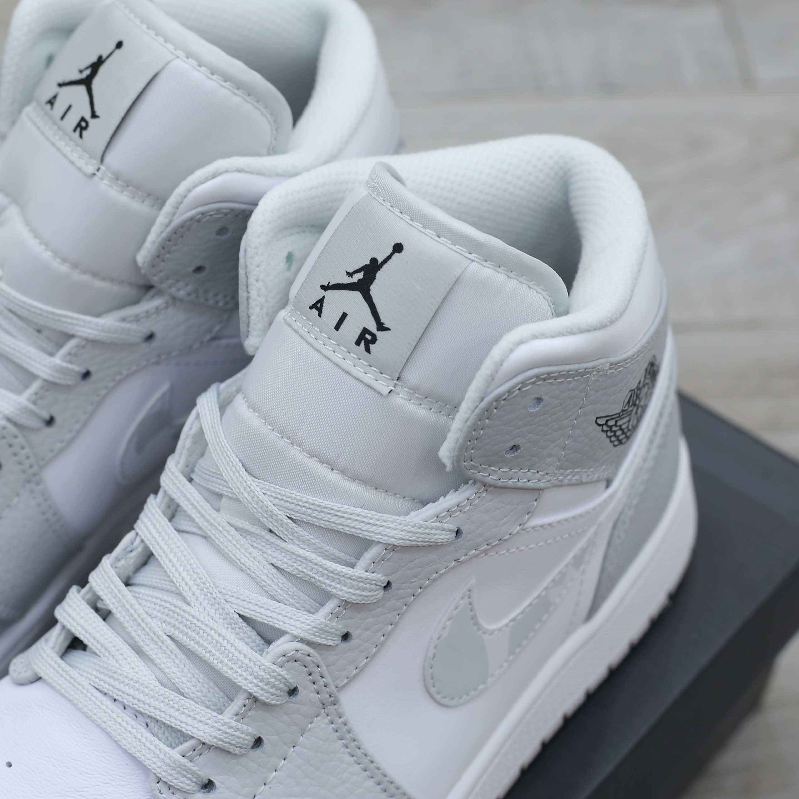Giày Nike Air Jordan 1 Mid Grey Camo Best Quality