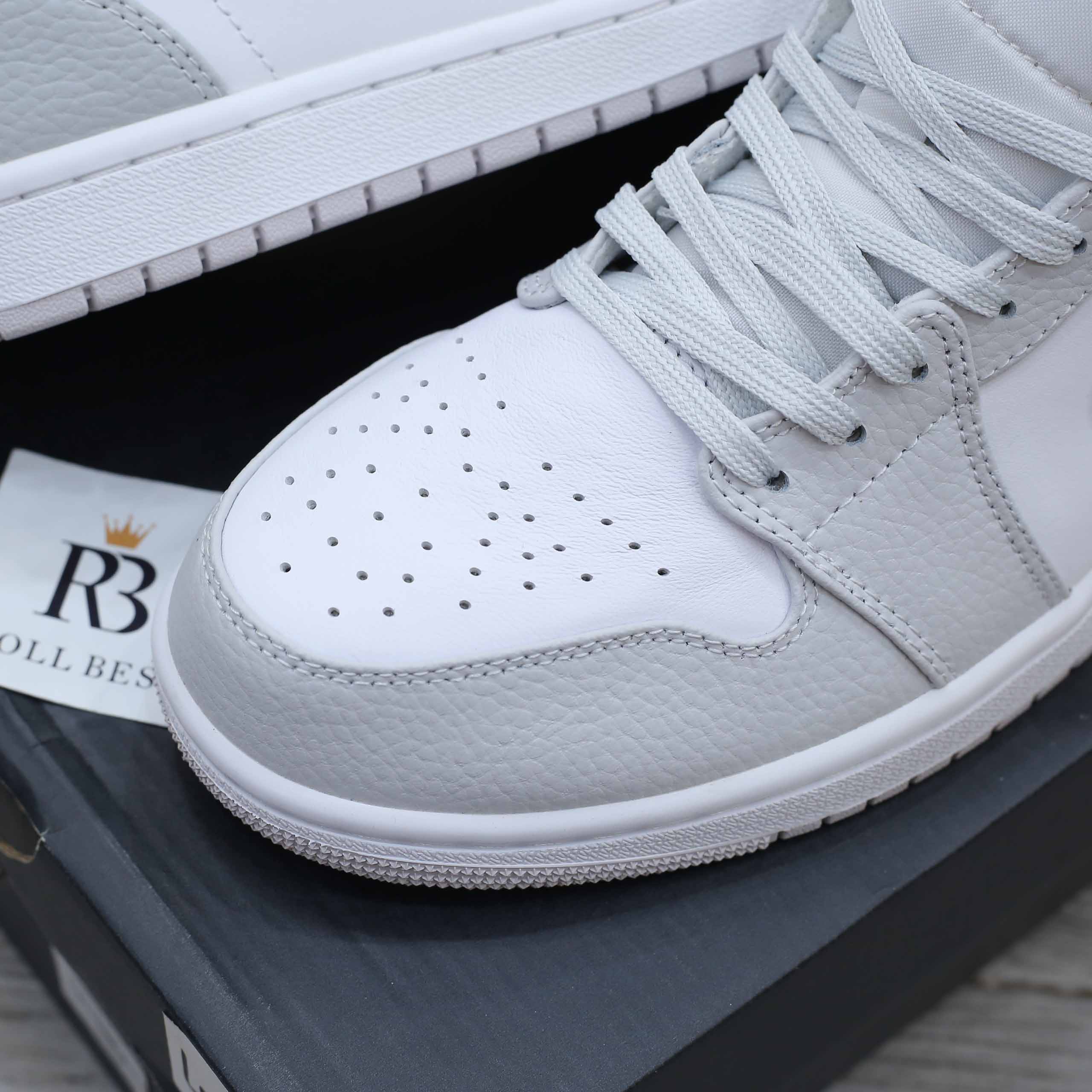 Giày Nike Air Jordan 1 Mid Grey Camo Best Quality