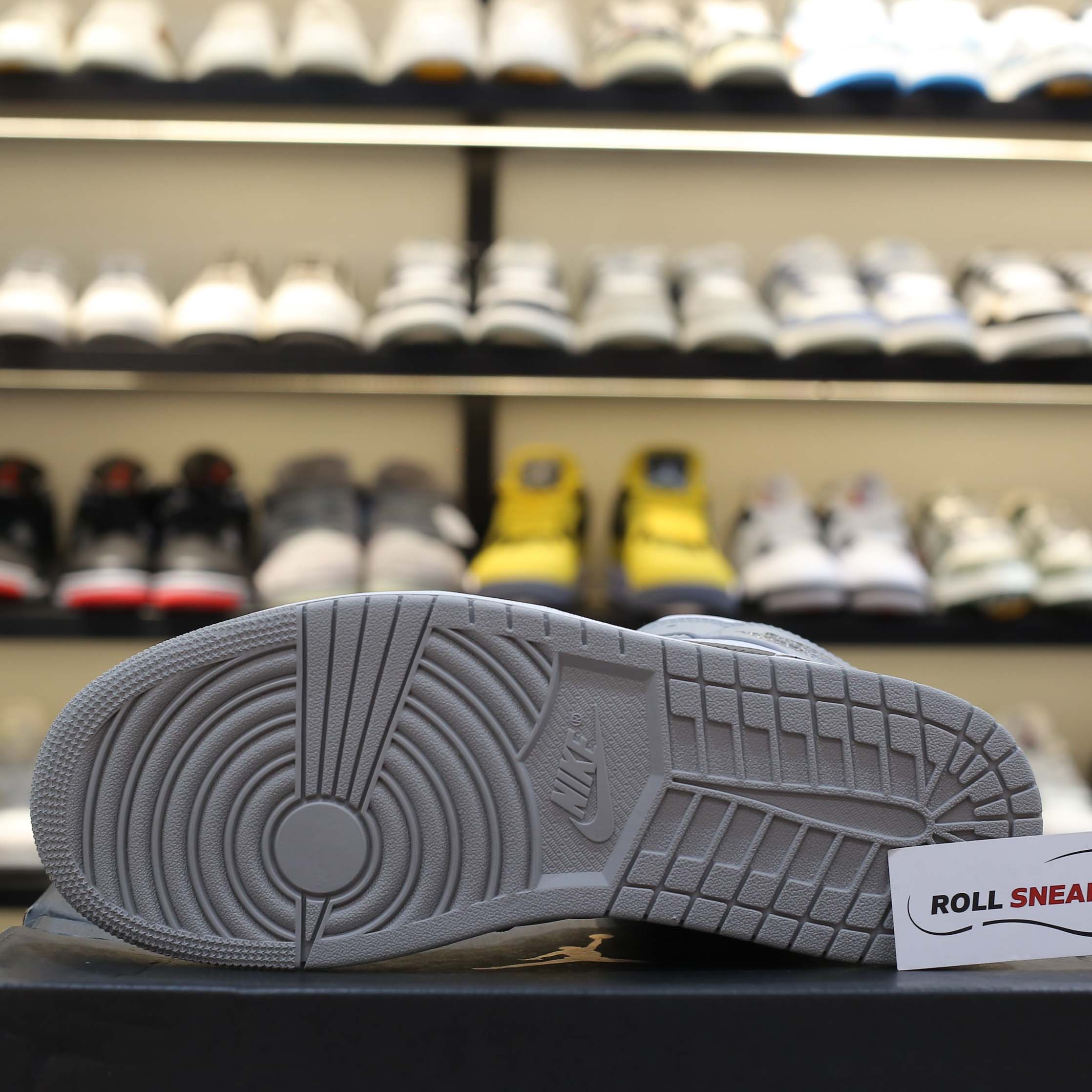 Giày Nike Air Jordan 1 Mid Light Smoke Grey Best Quality