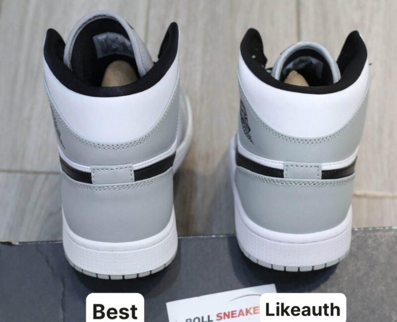 Giày Nike Air Jordan 1 Mid Light Smoke Grey Best Quality