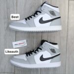 Giày Nike Air Jordan 1 Mid Light Smoke Grey Best Quality