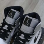 Giày Nike Air Jordan 1 Mid Light Smoke Grey Best Quality