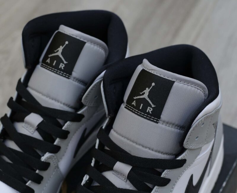 Giày Nike Air Jordan 1 Mid Light Smoke Grey Best Quality