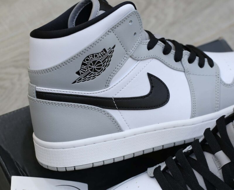 Giày Nike Air Jordan 1 Mid Light Smoke Grey Best Quality