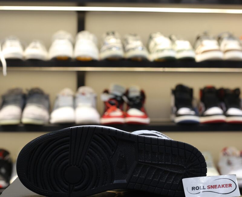 Giày Nike Air Jordan 1 Mid Tuxedo White Black Best Quality