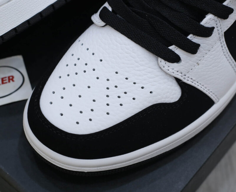 Giày Nike Air Jordan 1 Mid Tuxedo White Black Best Quality