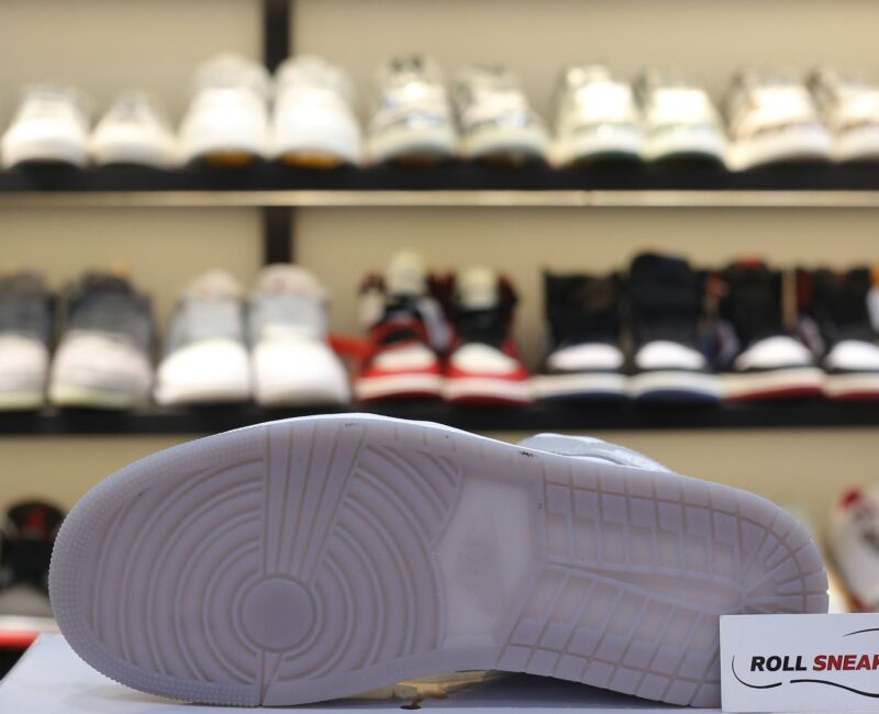 Giày Nike Air Jordan 1 Mid Wolf Grey Aluminum Best Quality