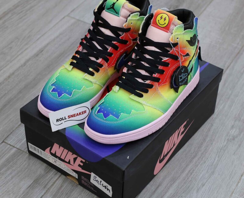 Giày Nike air Jordan 1 Retro High J Balvin Like Auth
