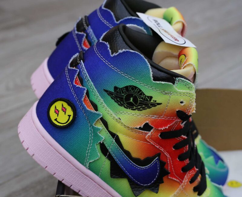 Giày Nike air Jordan 1 Retro High J Balvin Like Auth