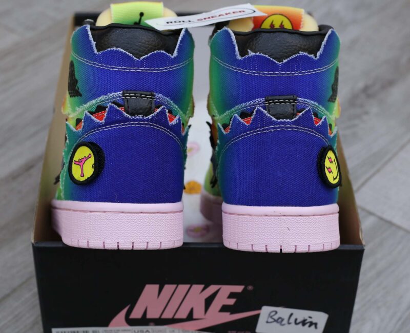 Giày Nike air Jordan 1 Retro High J Balvin Like Auth