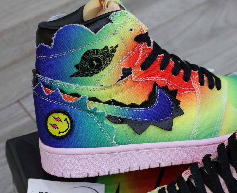 Giày Nike air Jordan 1 Retro High J Balvin Like Auth