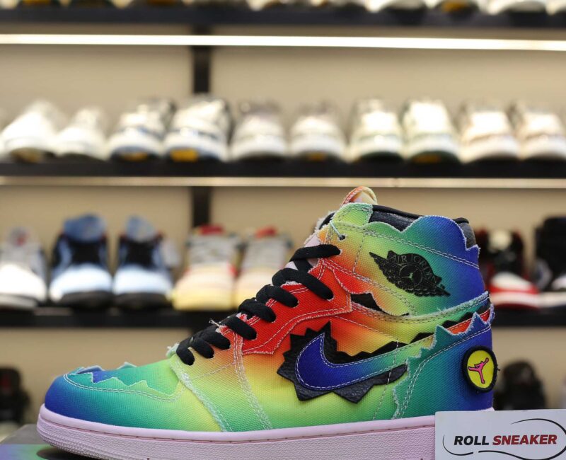 Giày Nike air Jordan 1 Retro High J Balvin Like Auth