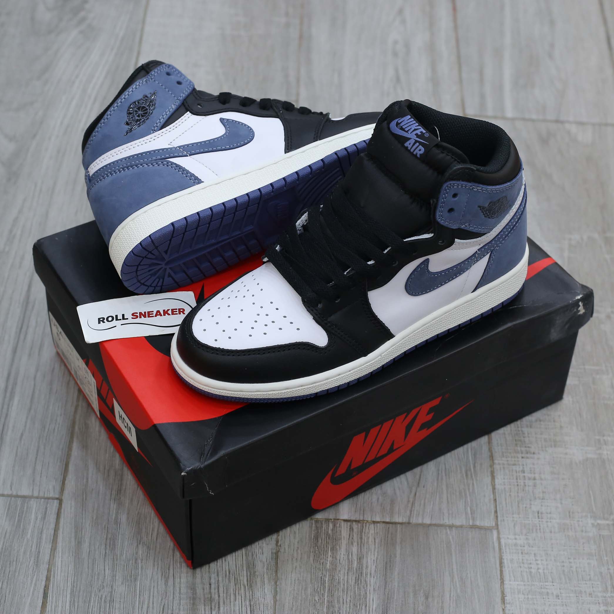 Giày Nike Air Jordan 1 Retro High OG 'Blue Moon' Best Quality