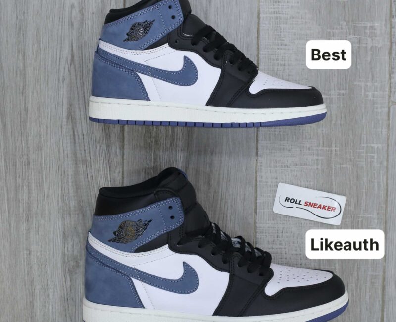 Giày Nike Air Jordan 1 Retro High OG 'Blue Moon' Best Quality