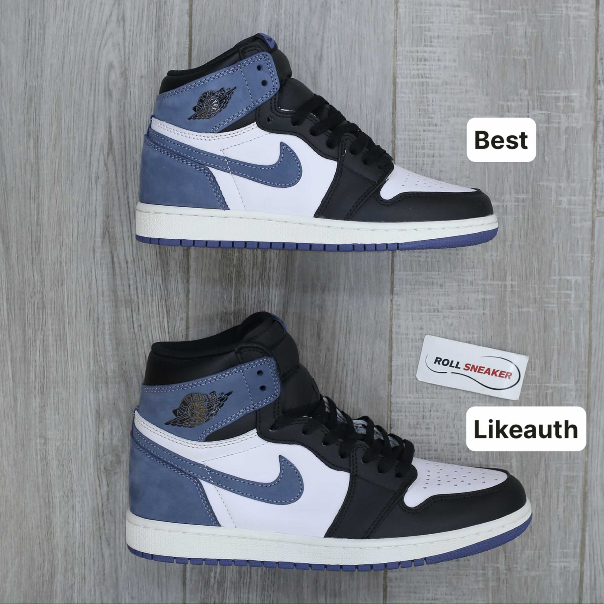 Giày Nike Air Jordan 1 Retro High OG 'Blue Moon' Best Quality