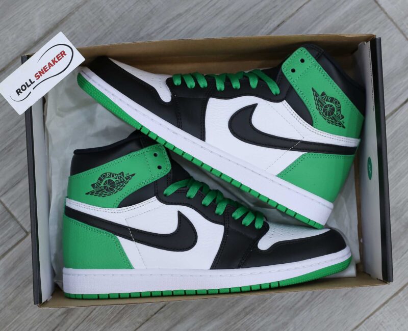 Giày Nike Air Jordan 1 Retro High OG GS Lucky Green