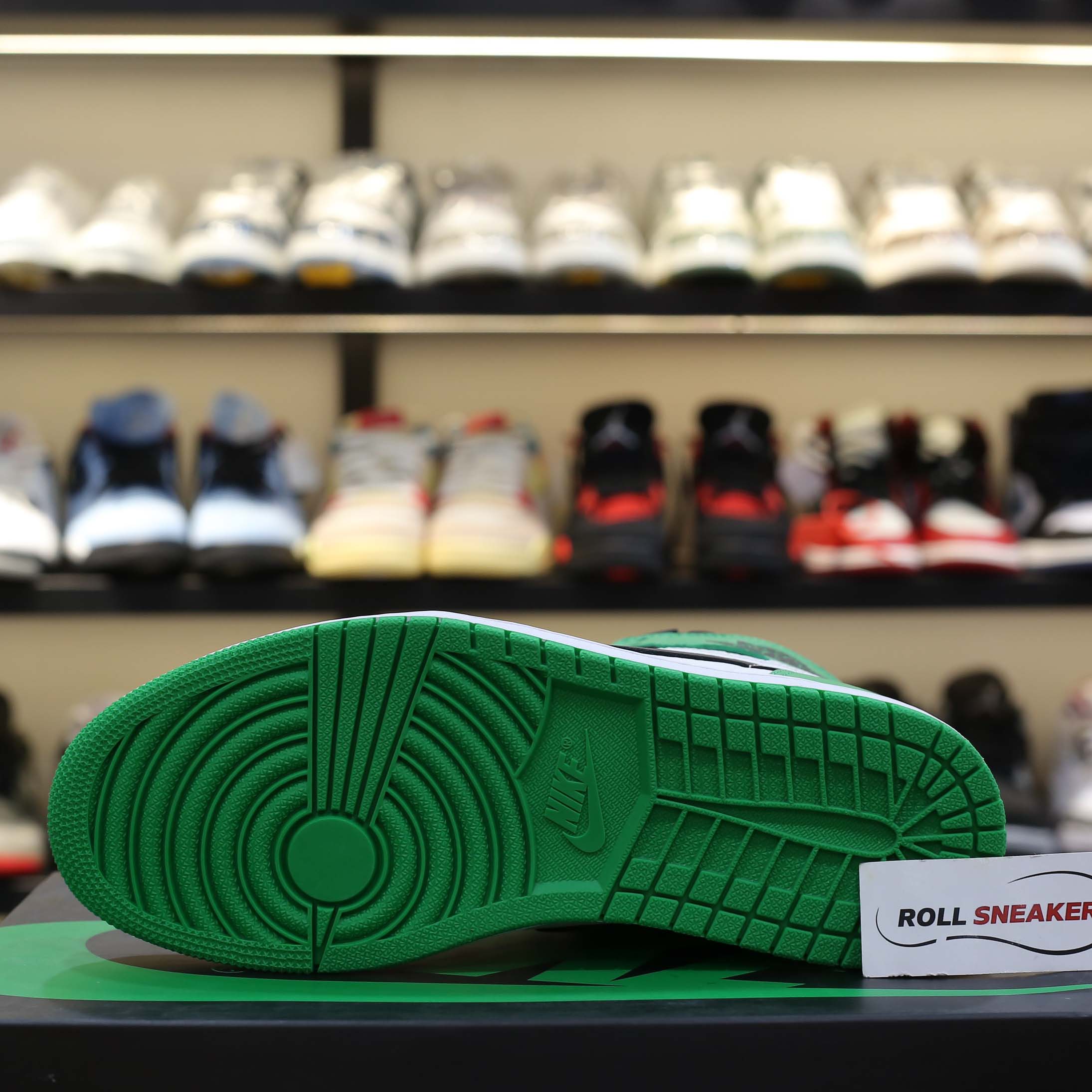 Giày Nike Air Jordan 1 Retro High OG GS Lucky Green