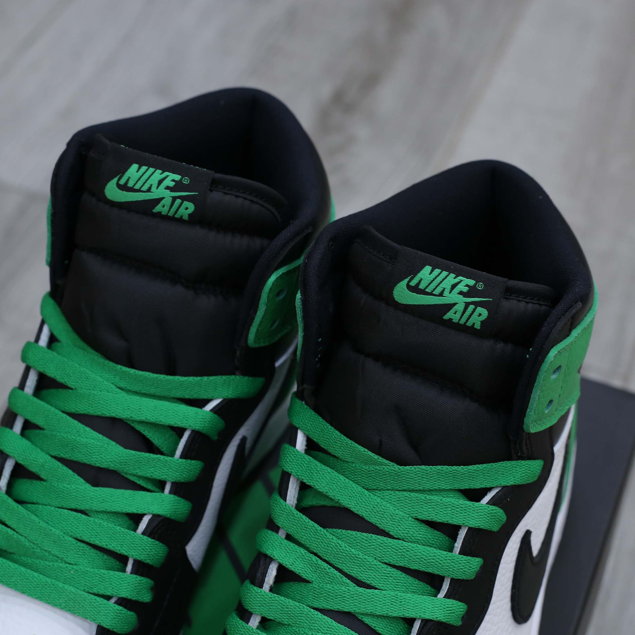 Giày Nike Air Jordan 1 Retro High OG GS Lucky Green