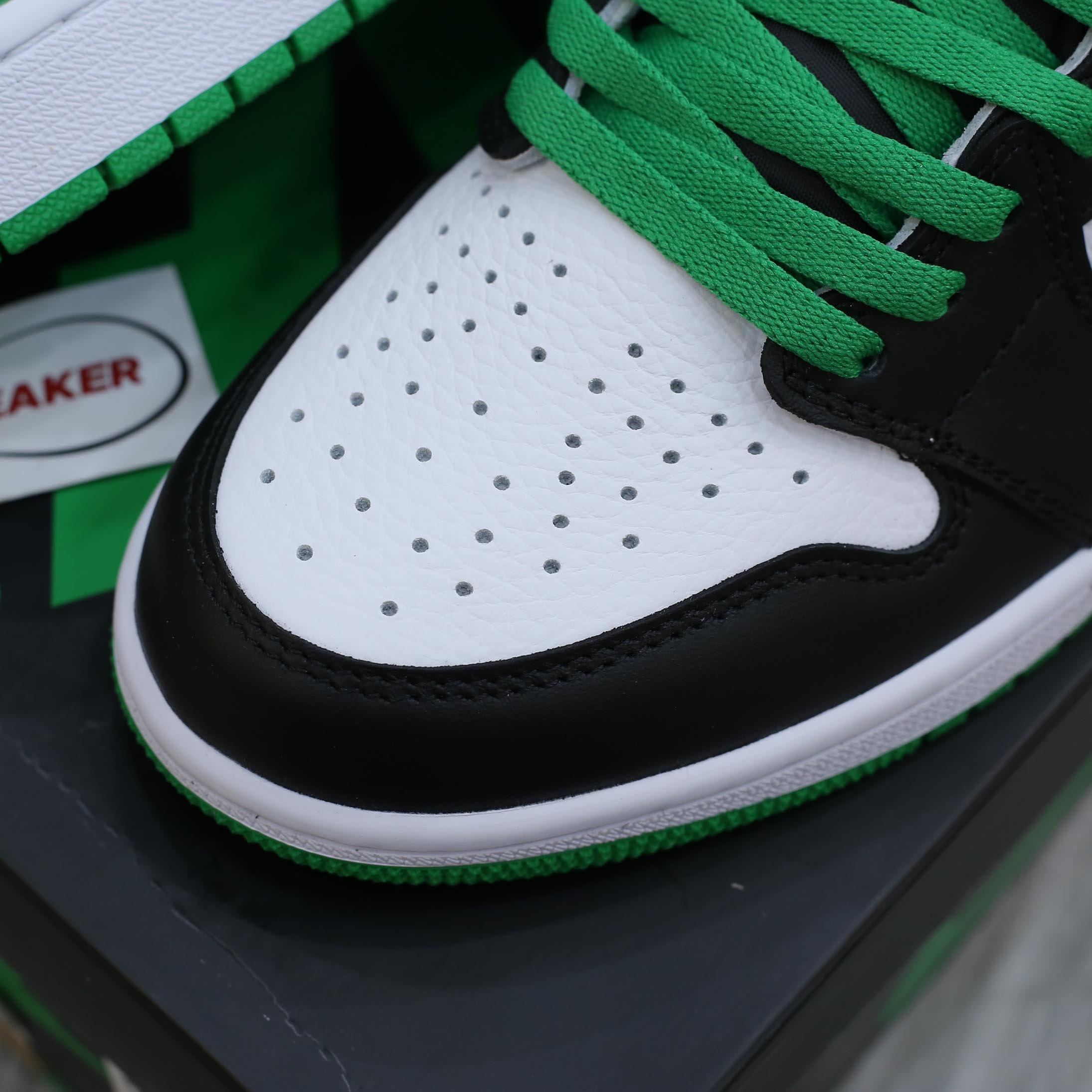 Giày Nike Air Jordan 1 Retro High OG GS Lucky Green